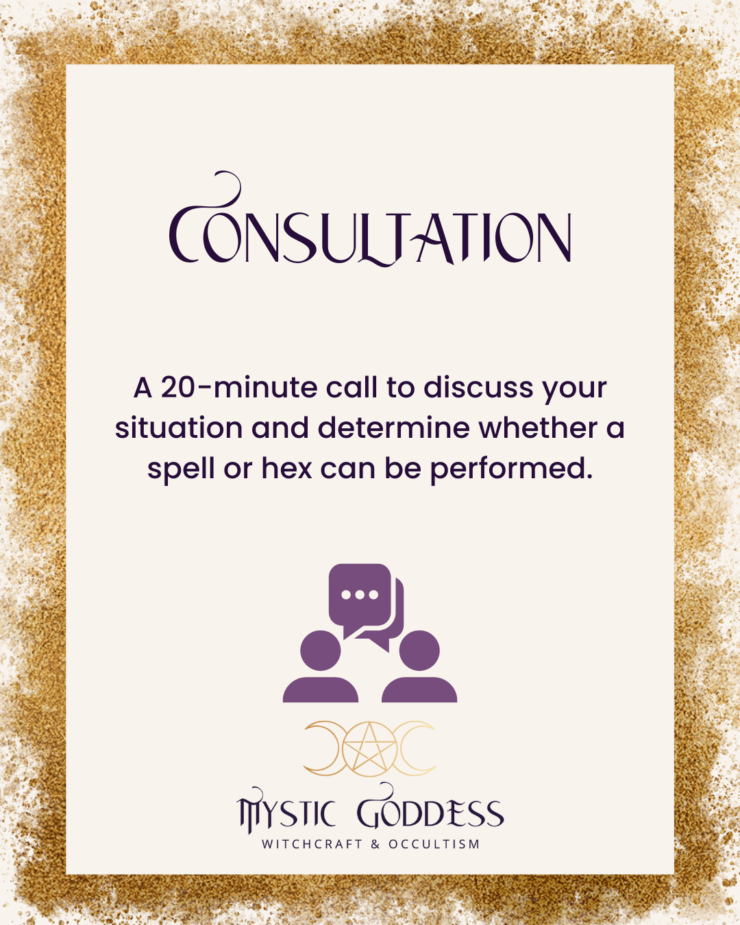 Consultation with Mystic Goddess | Instructions in the description