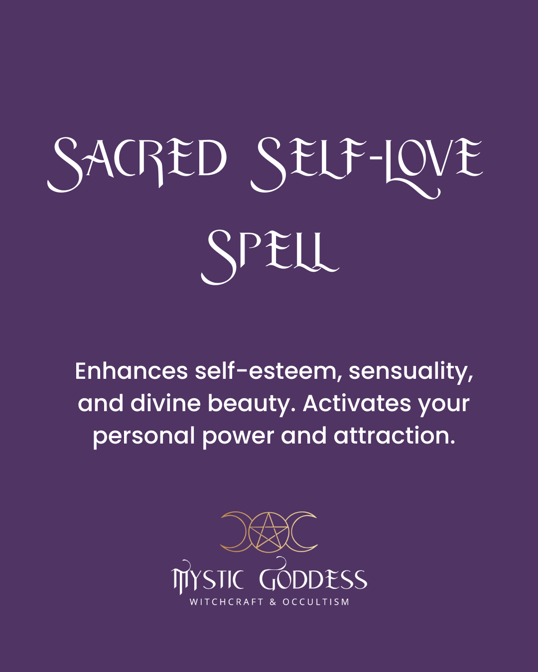 Sacred Self-Love Spell