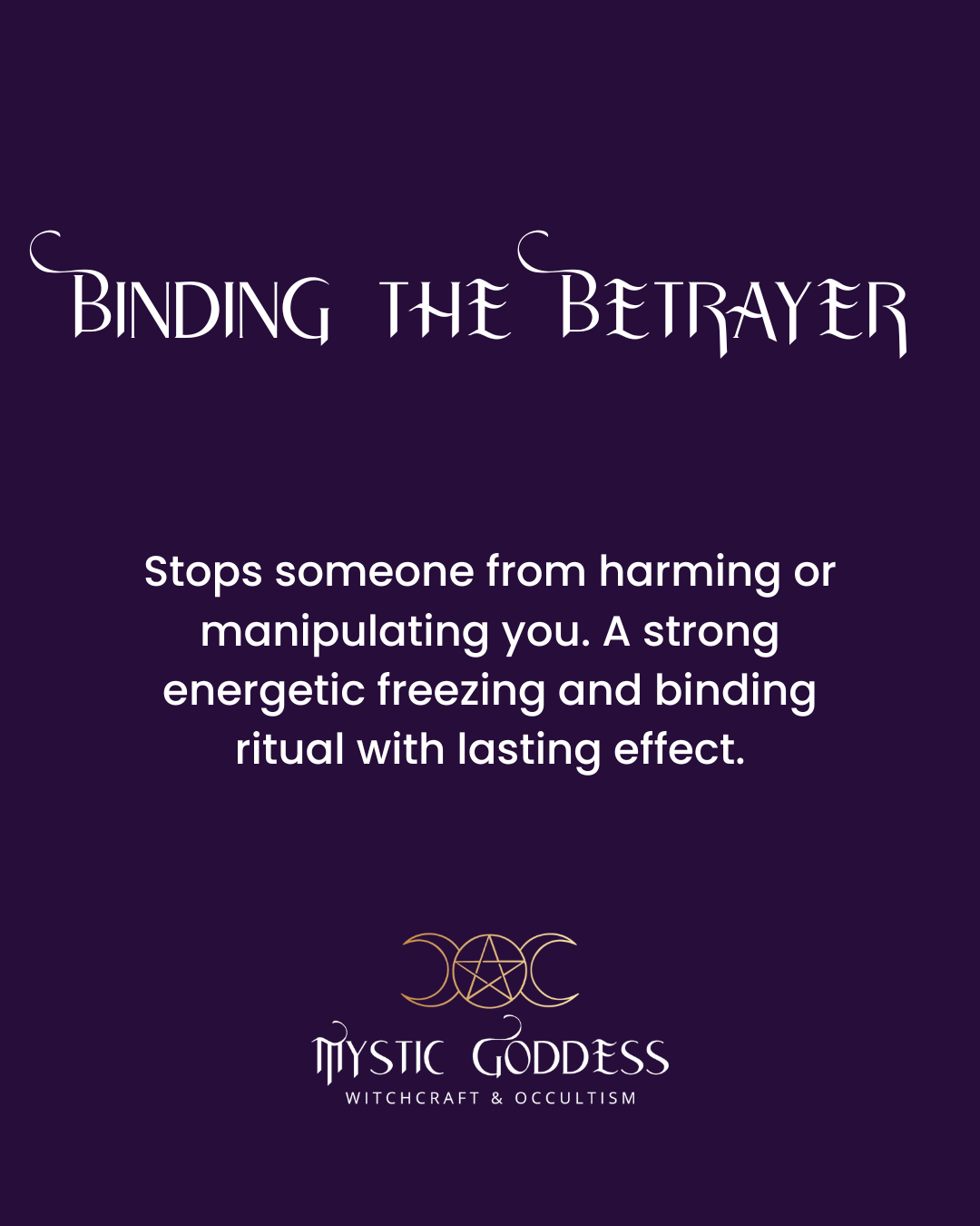 Binding the Betrayer - HEX