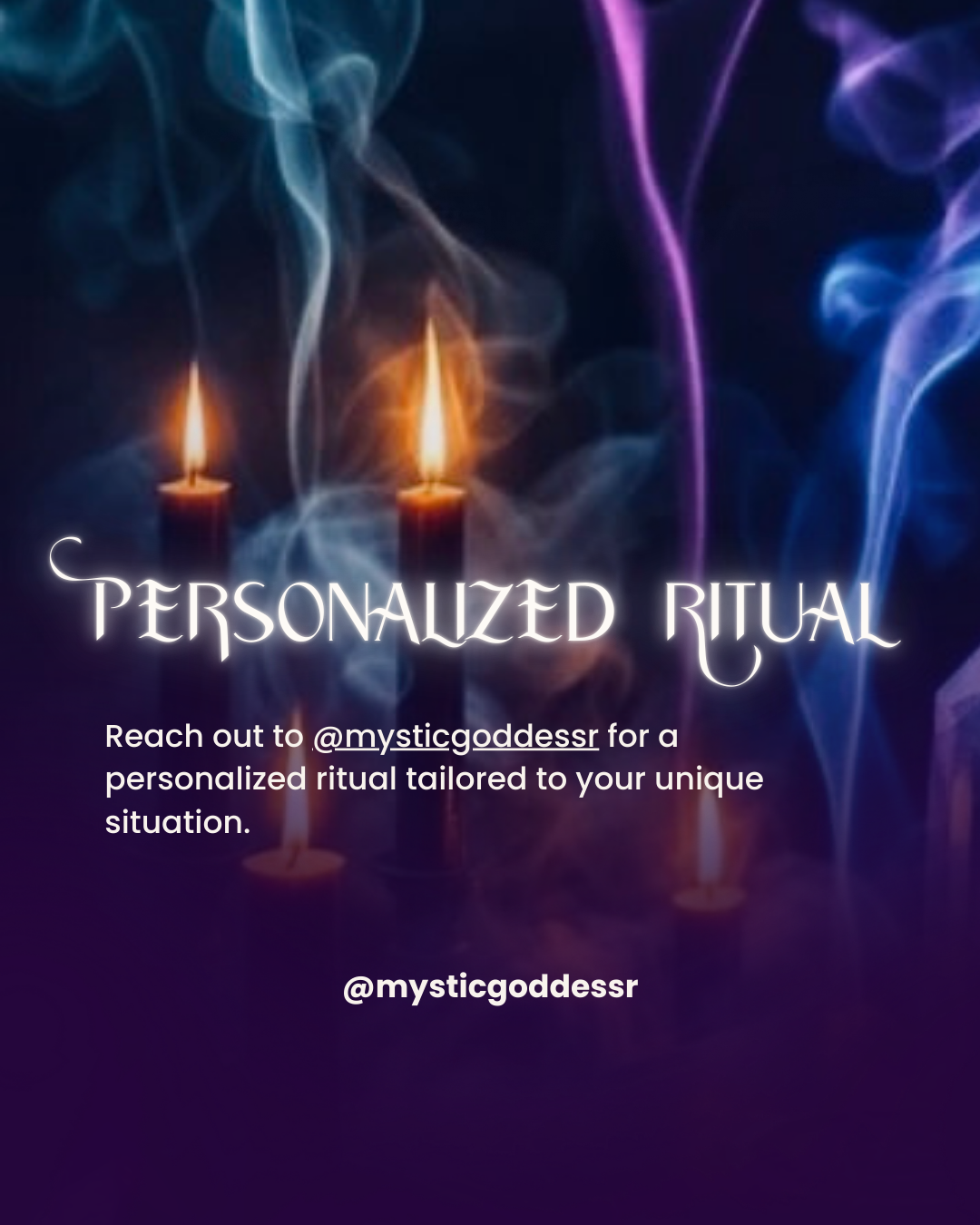 Speak to Mystic Goddess for a Personalized Ritual
