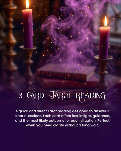 3-Question Reading | Clarity in a Flash