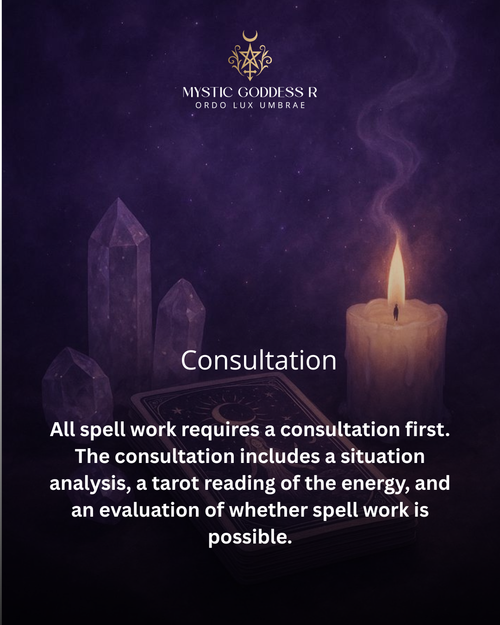 Consultation for Spell work